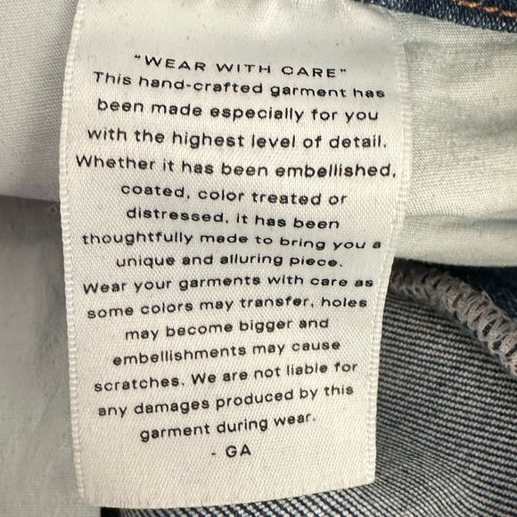 Good American Always Fits Good Legs Skinny Jeans Distressed Size 14-18 - Picture 4 of 12